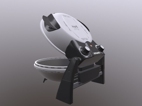 Patelnia do robienia pizzy Model 3D