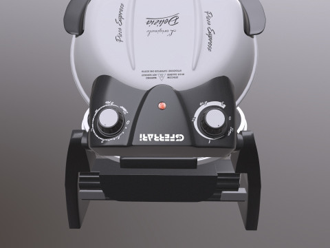 Patelnia do robienia pizzy Model 3D