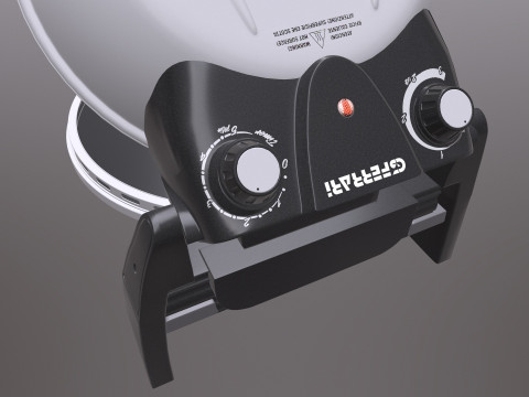 Patelnia do robienia pizzy Model 3D