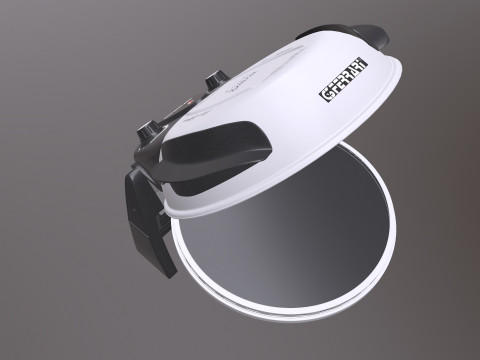 Patelnia do robienia pizzy Model 3D