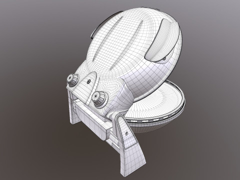 Patelnia do robienia pizzy Model 3D