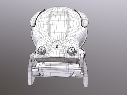 Patelnia do robienia pizzy Model 3D