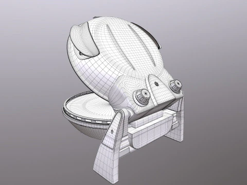 Pizza Maker Pan 3D Model