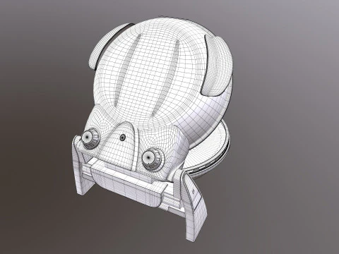 Pizza Maker Pan 3D Model