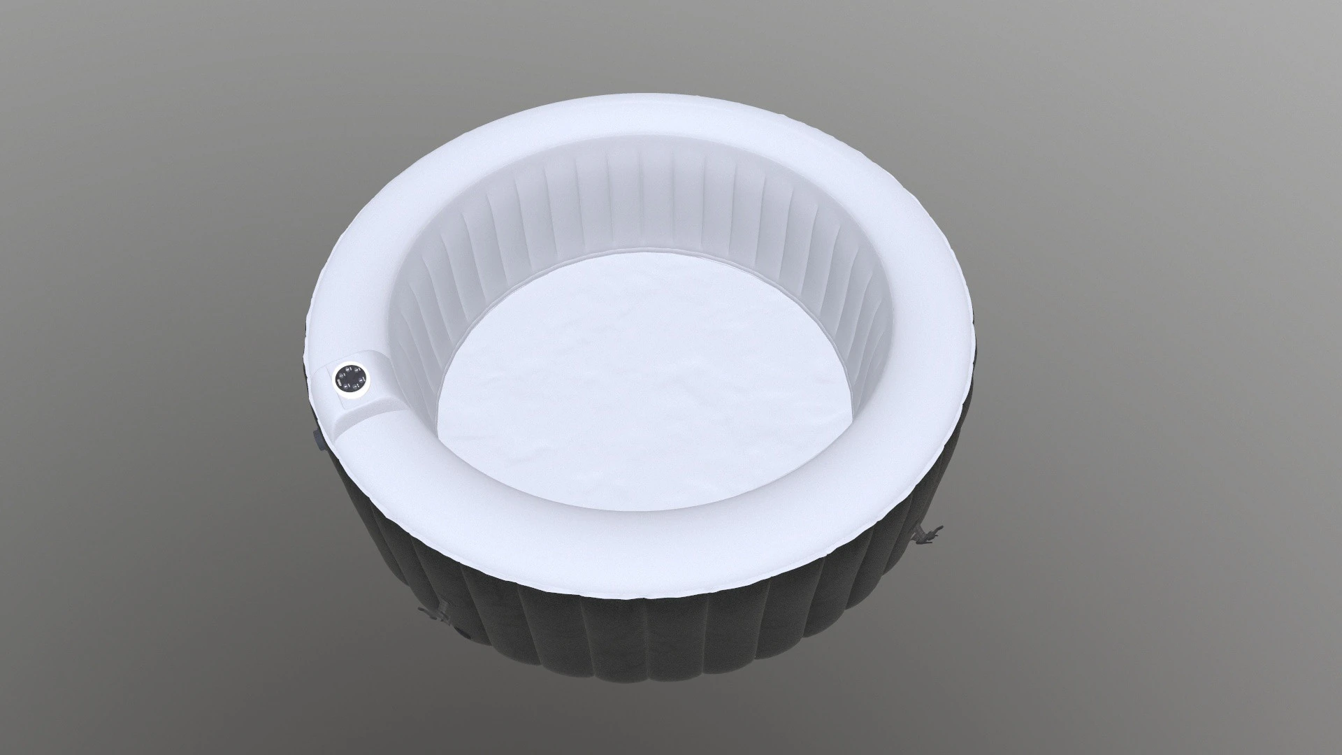 Portable hot tub 3D Model .c4d .max .obj .3ds .fbx .stl .blend 