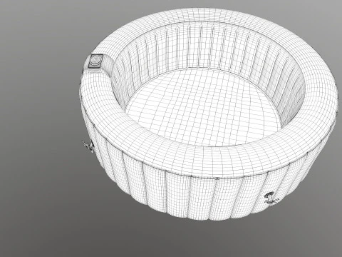 Portable hot tub 3D Model
