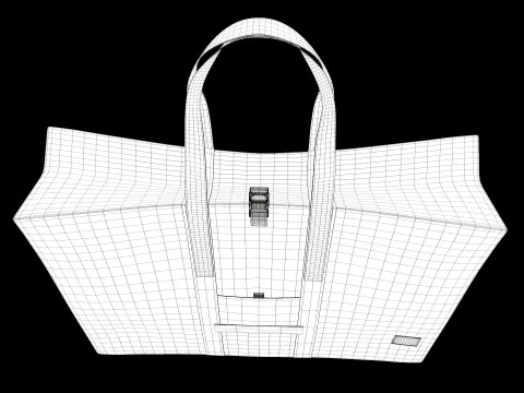 Poster Board Storage Bag 3D Model