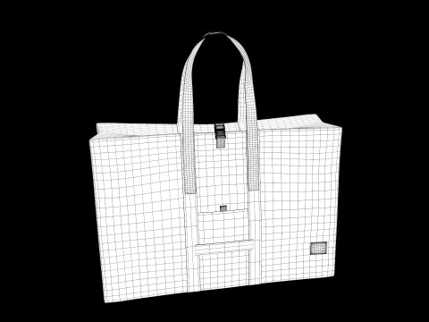 포스터 보드 보관 가방 3D 모델