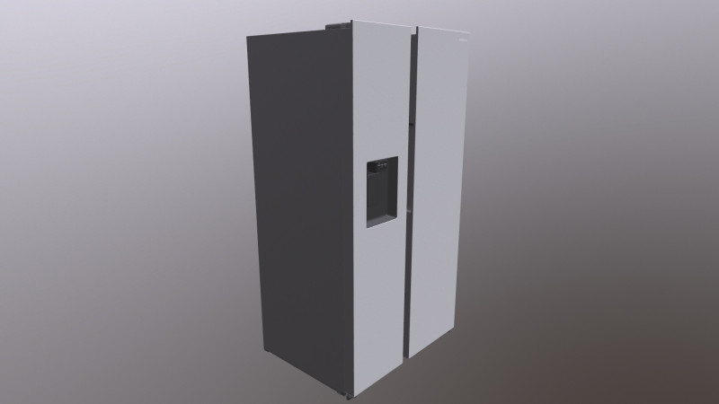 Lodówka Model 3D .c4d .max .obj .3ds .fbx .stl .blend