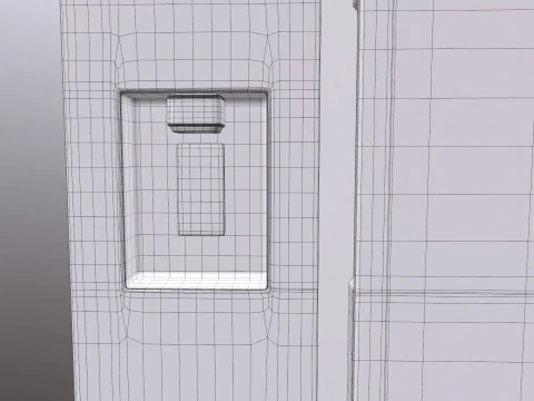 Refrigerator 3D Model