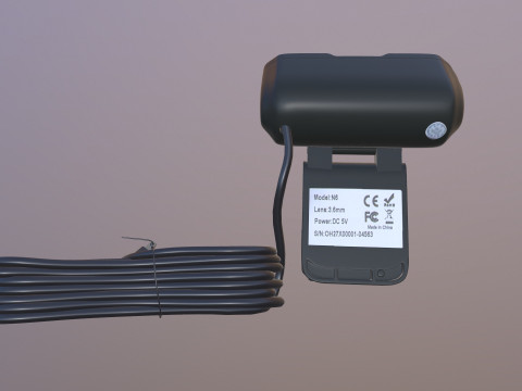 c&aacute;mara web Modelo 3D
