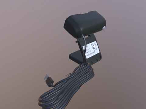 c&aacute;mara web Modelo 3D