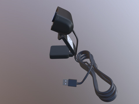 c&aacute;mara web Modelo 3D