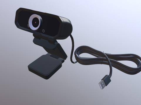 c&aacute;mara web Modelo 3D