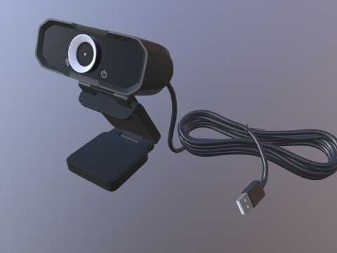 c&aacute;mara web Modelo 3D