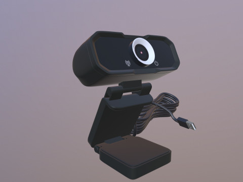 c&aacute;mara web Modelo 3D