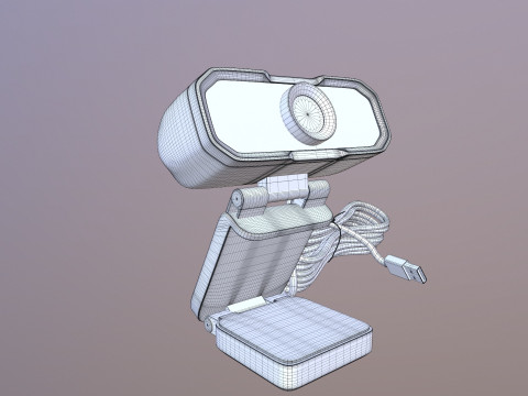 c&aacute;mara web Modelo 3D