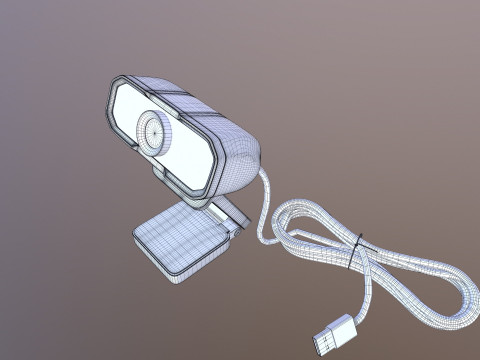 c&aacute;mara web Modelo 3D
