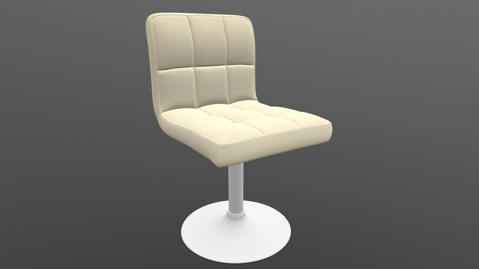 Bar Lounge Chair 3D Model .c4d .max .obj .3ds .fbx .stl .blend