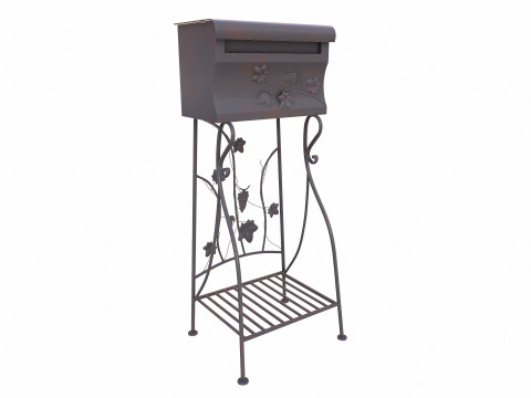 Cassetta postale per la consegna Modello 3D