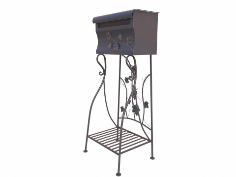 Delivery Box Mail Box 3D Model