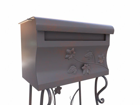 Delivery Box Mail Box 3D Model