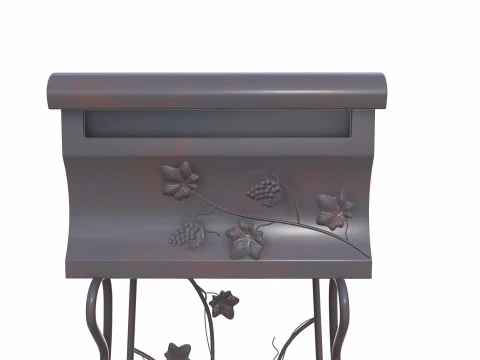 Delivery Box Mail Box 3D Model