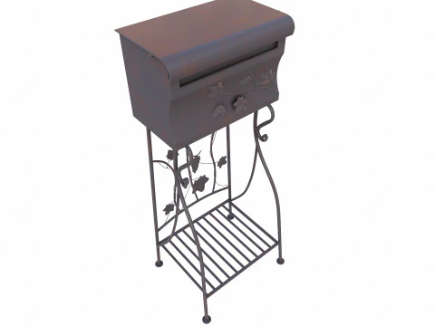 Delivery Box Mail Box 3D Model
