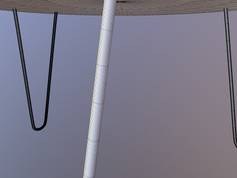 Круглий стіл 3D Модель