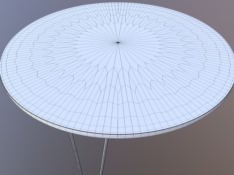 Круглий стіл 3D Модель
