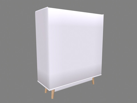 SideBoard Storage Cabinet 3D Model