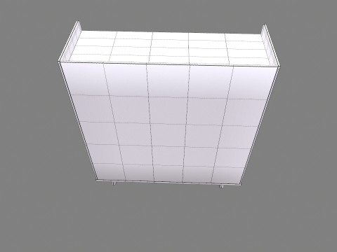 SideBoard Storage Cabinet 3D Model