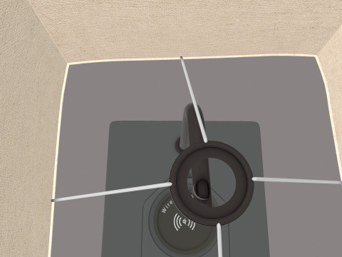 无线充电器 3D 模型