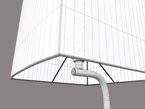 无线充电器 3D 模型