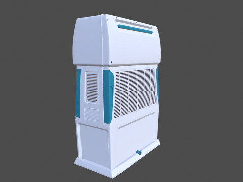 공기 냉각기 3D 모델