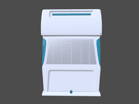 공기 냉각기 3D 모델