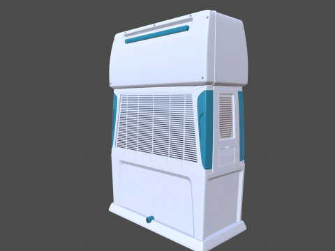 공기 냉각기 3D 모델