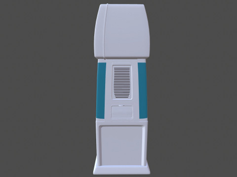 공기 냉각기 3D 모델
