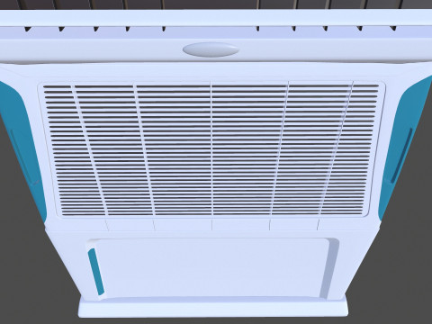 공기 냉각기 3D 모델