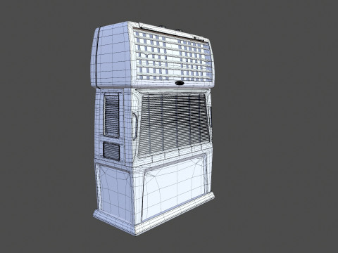 공기 냉각기 3D 모델