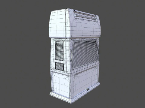 Air Cooler 3D Model