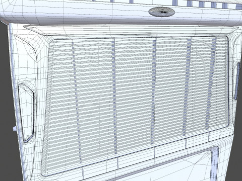 공기 냉각기 3D 모델