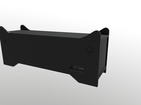 디지털 시계 3D 모델