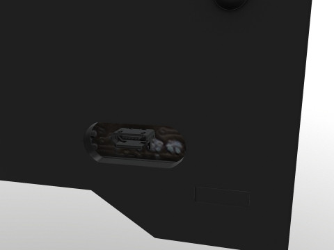 디지털 시계 3D 모델