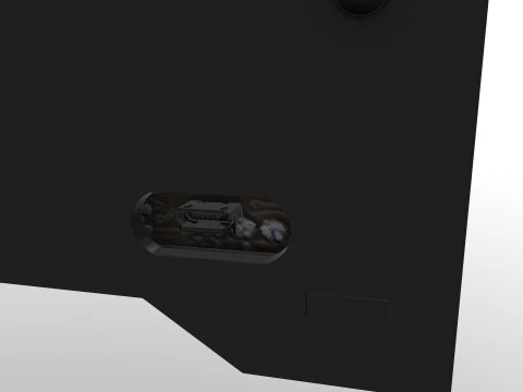 Digital Clock 3D Model