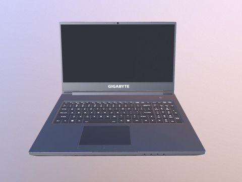 Ноутбук GIGABYTE 3D Модель