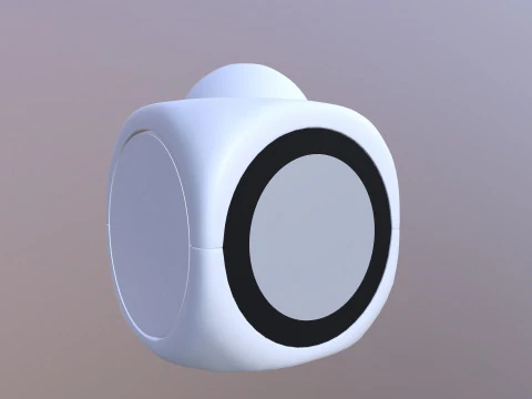LCD Digital Talking Project Alarm 3D Model