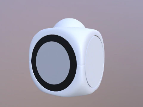 LCD Digital Talking Project Alarm 3D Model