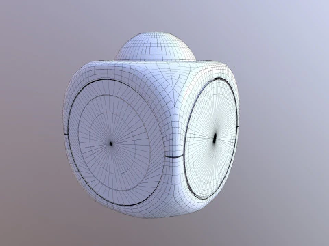 LCD Digital Talking Project Alarm 3D Model