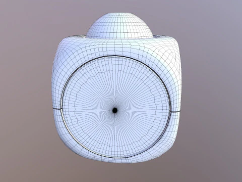LCD Digital Talking Project Alarm 3D Model